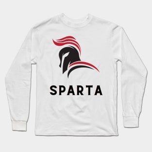 This drawing depicts a great Spartan warrior who is famous for his fortitude, freedom, and love of his country. Long Sleeve T-Shirt